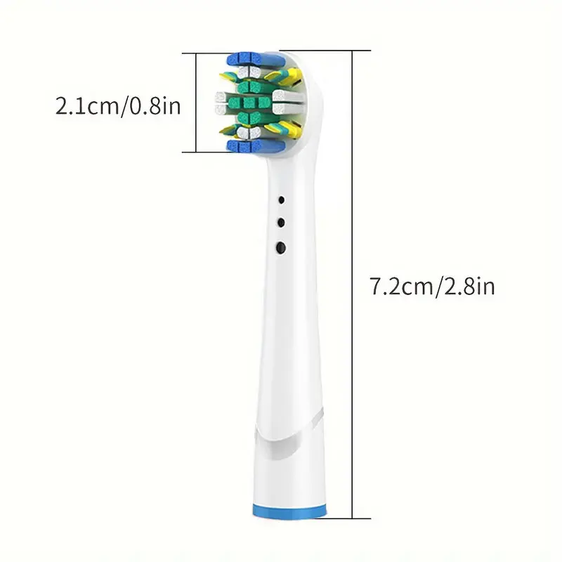 4-16pcs FlossAction Replacement Brush Heads For Oral B Floss Clean Pro Health D16 D12 8860 8875 8900 8950 Electric Toothbrush