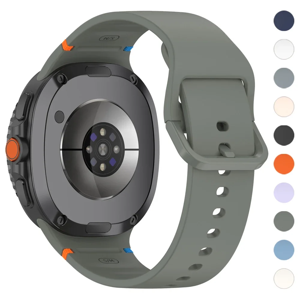 Silicone Strap For Samsung Galaxy Watch 9 8 40mm 44mm/Galaxy8 Classic 46mm Bracelet Correa