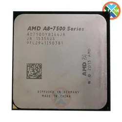 Procesador de CPU AMD A8-Series A8 7500 3,0 GHz, Quad-Core, Quad-Thread, AD7500YBI44JA Socket FM2 +