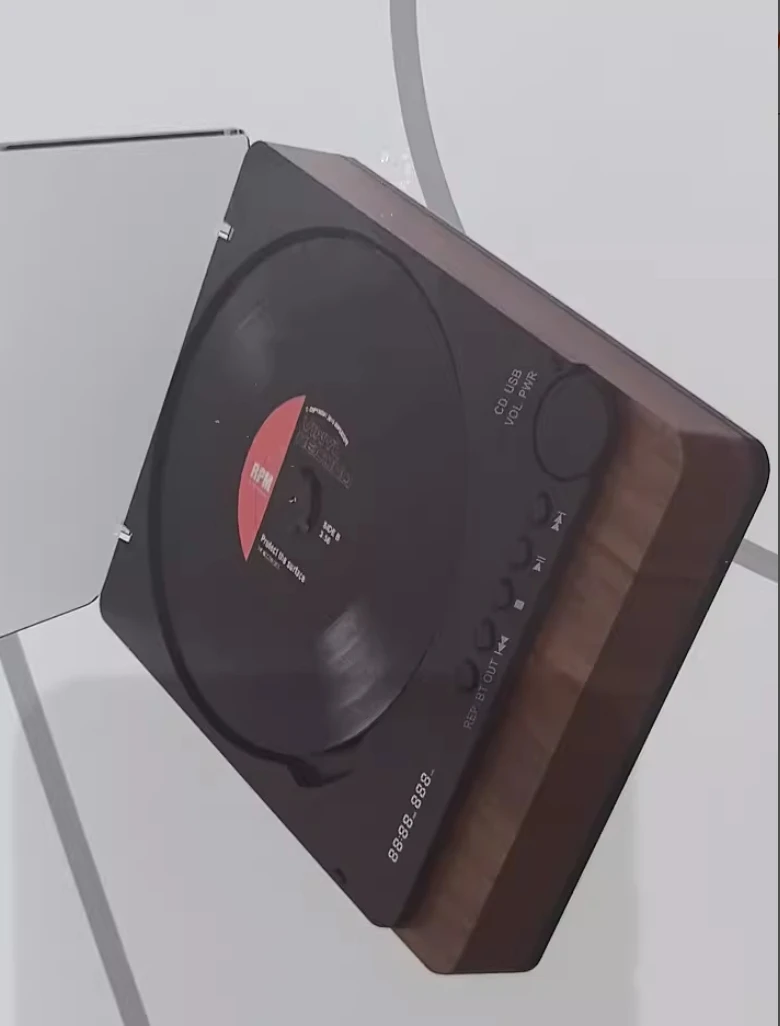 New CD Player Bluetooth 5.0, Hi-Fi Music System with USB Playback