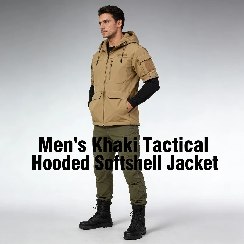 

2026 New 3-in-1 Water-Resistant Softshell Thermal Lined for Hiking Commute & All-Weather