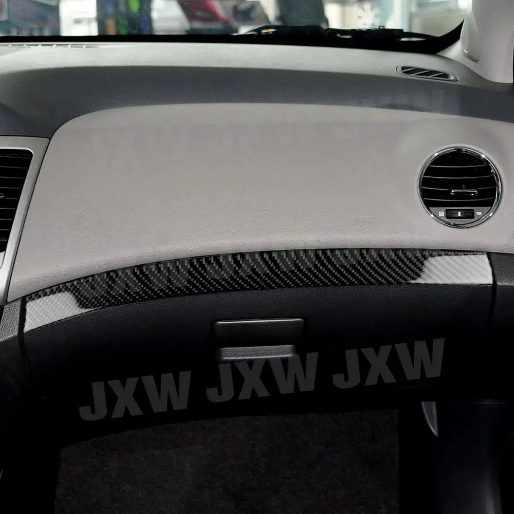 

Углеродное волокно, приборная панель, декоративные полоски для пассажирского сиденья, накладка, наклейка для Chevrolet Cruze 2009-2015, автомобильные аксессуары