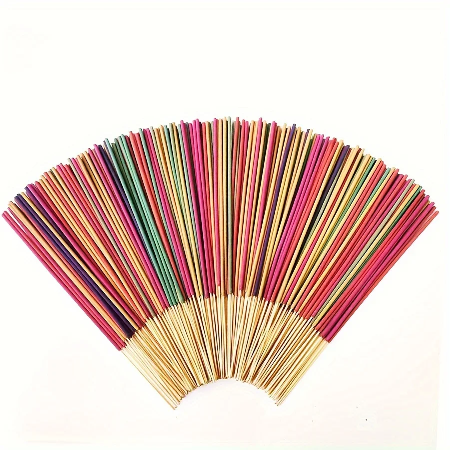 مجموعة 300 أعواد بخور عطرية 12 عطور طبيعية لافندر ياسمين أوشن روز ساكورا مبخرة للتأمل اليوغا #5