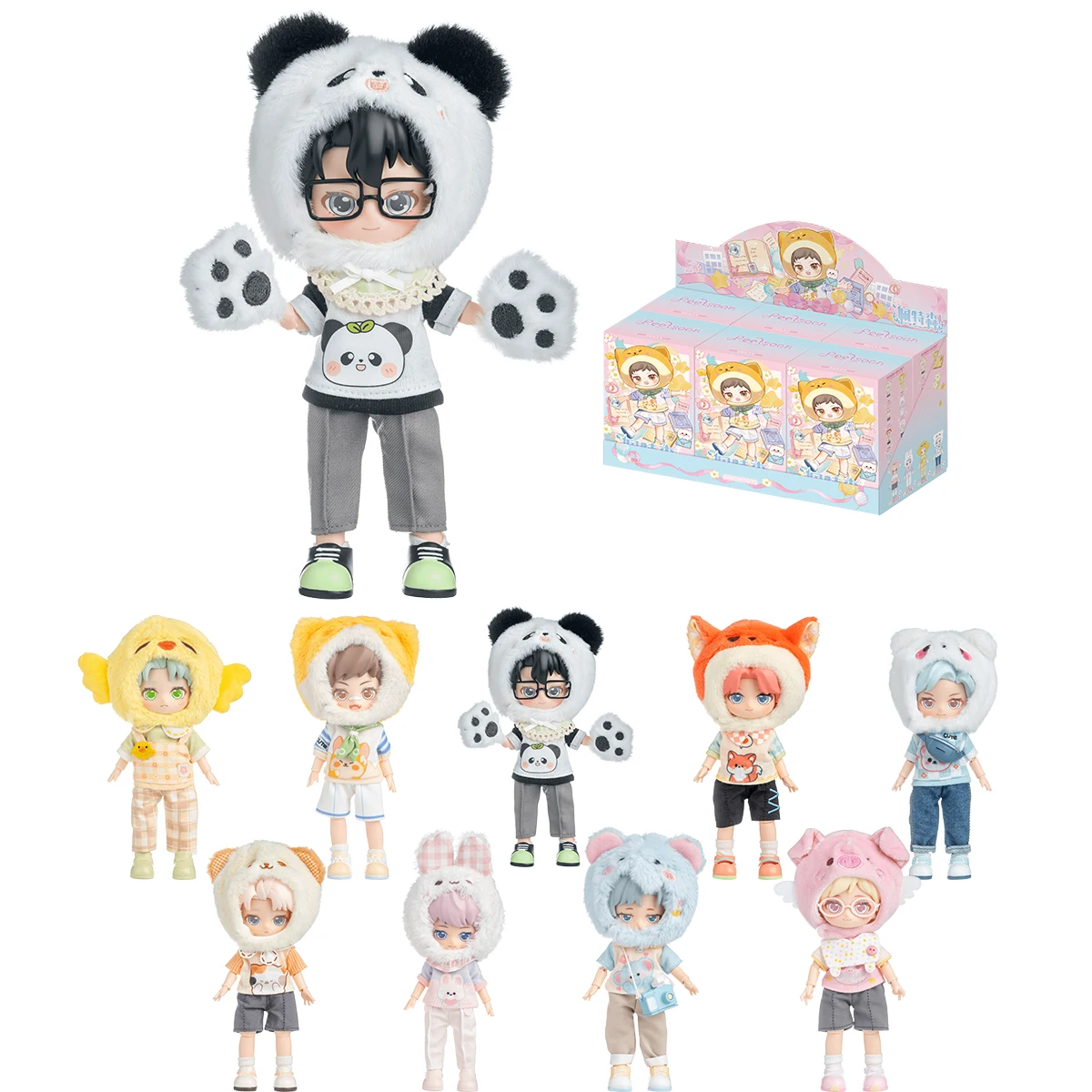 

HIPLAY Simontoys Peetsoon Garden Party Series Blind Box Figure