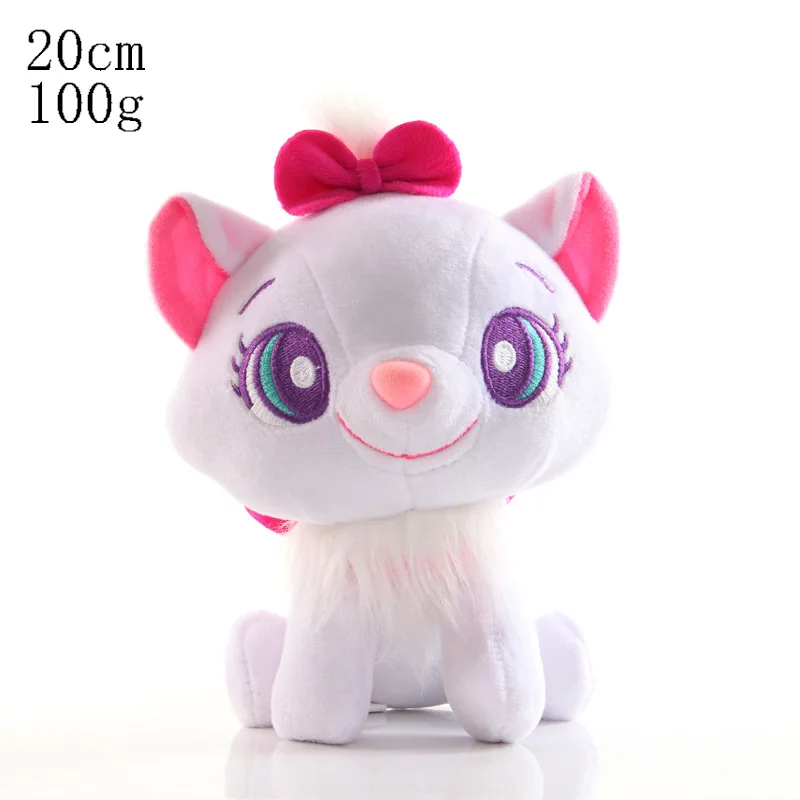 10cm/20cm Simulaton Aristocats Marie Cat Plushs toys cartoon Animal cat stuffed toys for kids