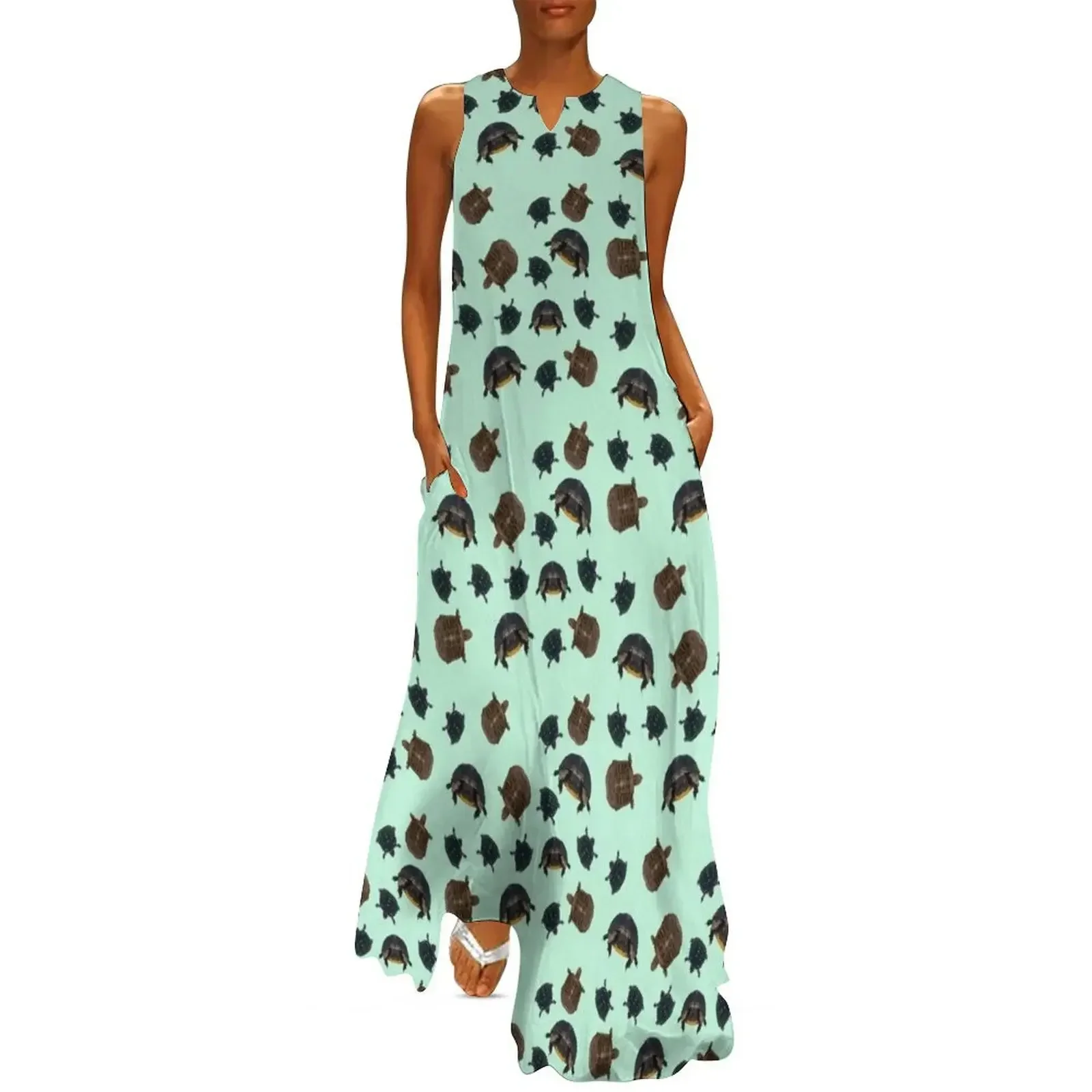 

Assorted Turtle Species Long Dress prom dresses 2025 Women's skirt birthday dress for women Female clothing Dress