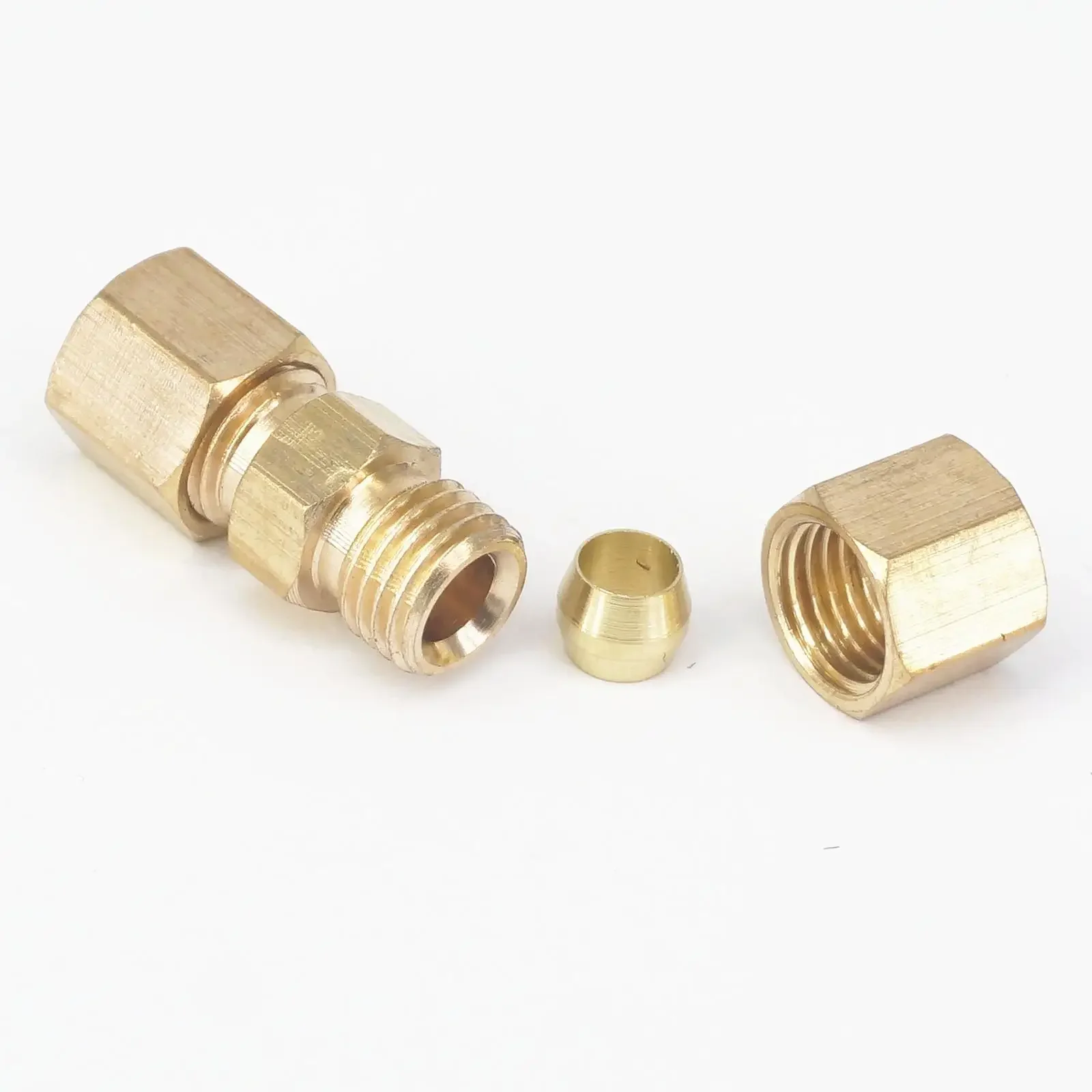 Brass Straight Reducer Compression Fittings Connectors Fit 3/16\