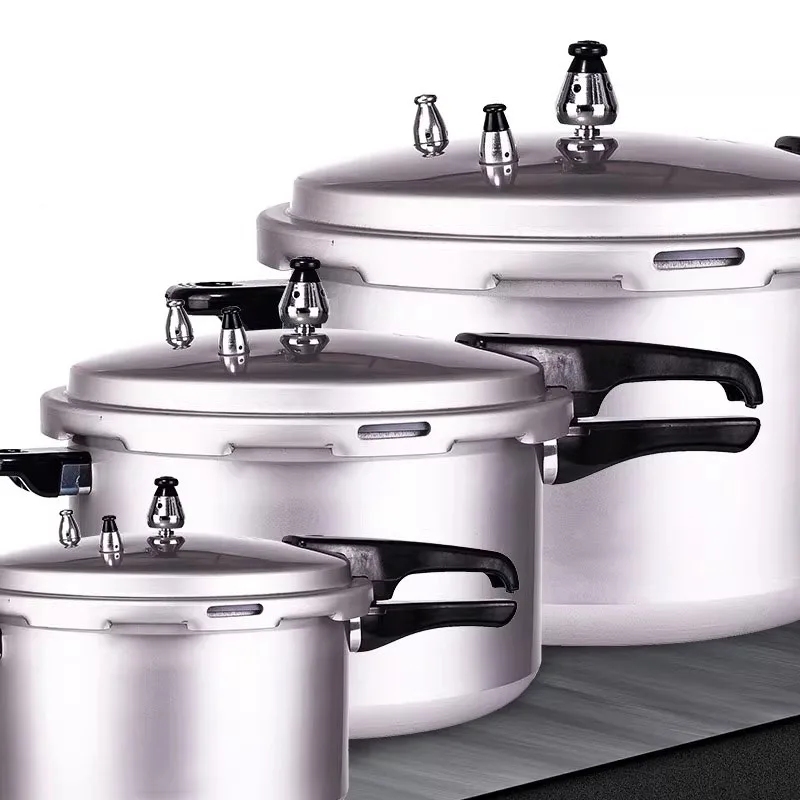 Household Pressure Cooker,Gas & Induction Cooker Universal,Small Explosion-Proof Mini Size,Aluminum Alloy Pressure Cooker,Commer