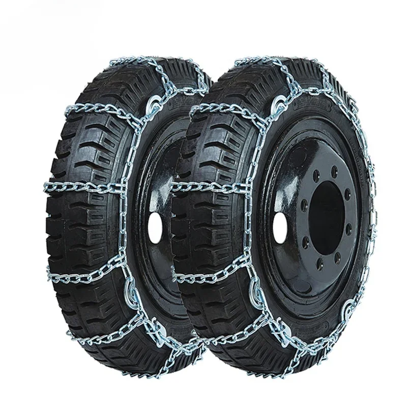 Snow Tire Chains Alloy Steel Tire Chain For Dual Tire Truck Double Truck Snow Chain