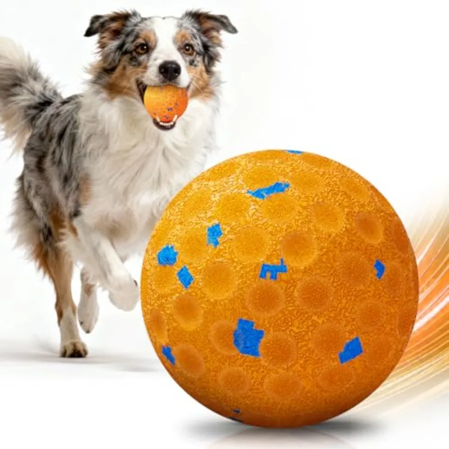 

Интерактивные игрушки для собак - устойчивый к укусам мяч для агрессивных грызунов с автоматической вибрацией и 3 режимами, водонепроницаемый (IP54)