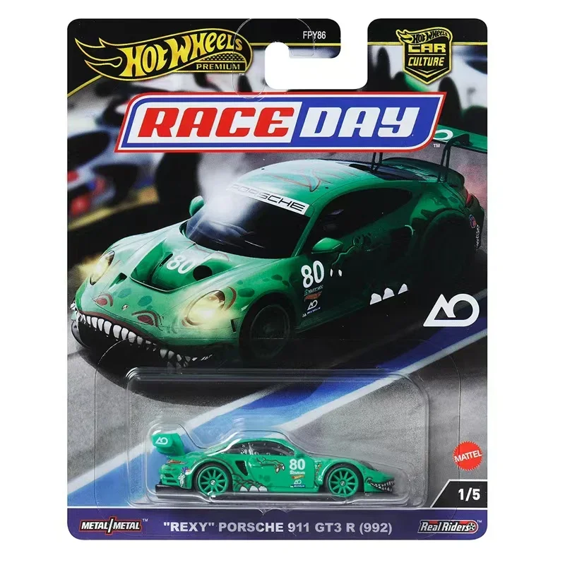 Hot Wheels Race Day Car Culture for Boys, Premium Auto 1/64, BMW Group, Bentley Corvette, Porsche 911, Model Toys, Metal Tyture, Original