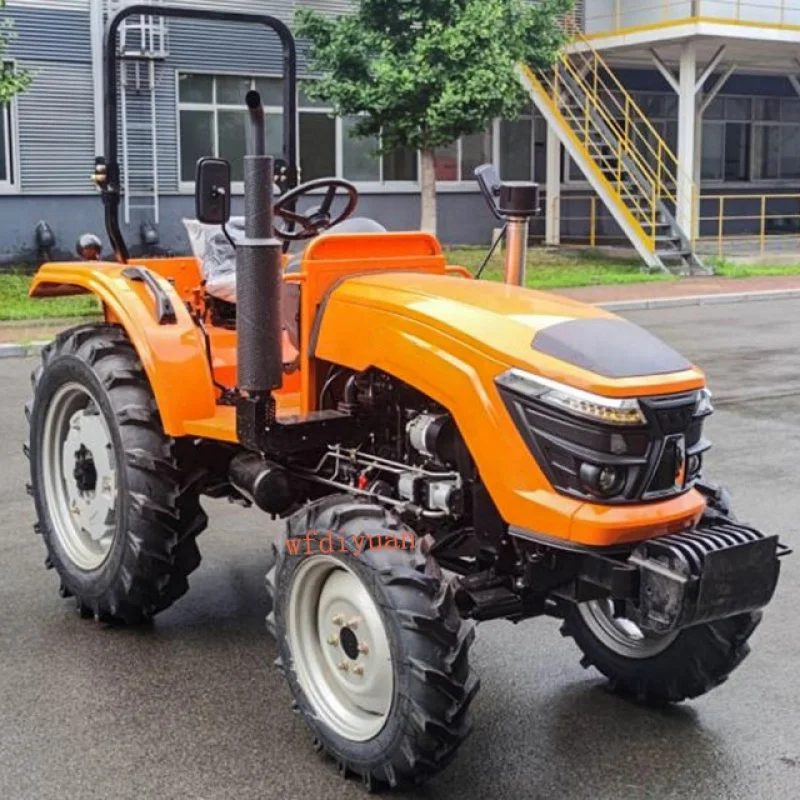 China-Made：Small multipurpose farm tractor 4x4 agriculture machinery tractors for farming price new 4 wheel