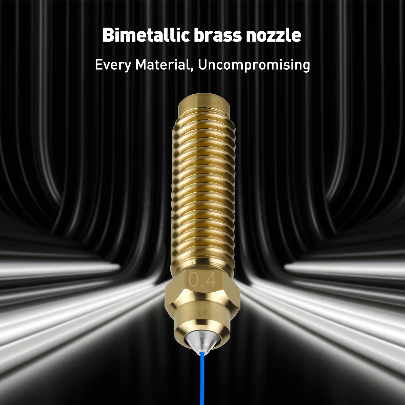 ELEGOO ケンタウリカーボン 0.2/0.4/0.6/0 - 3D Printer Nozzle Brass のレビューと価格