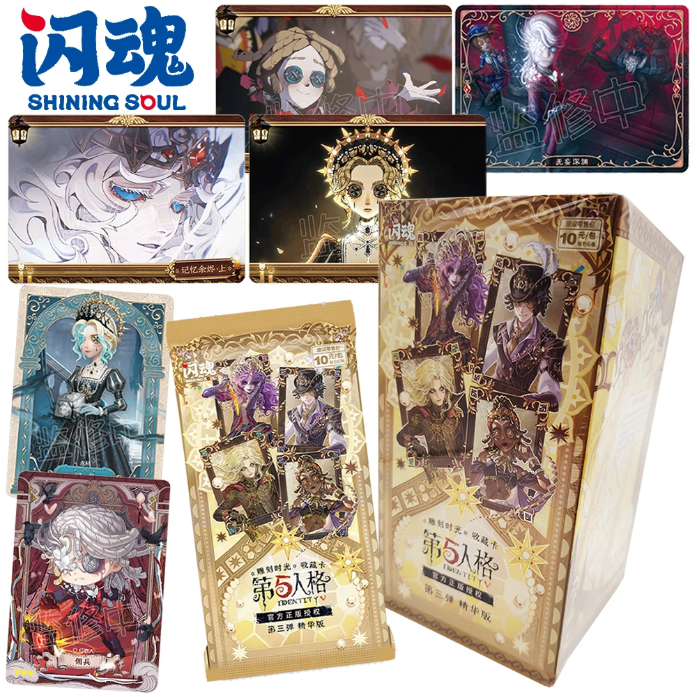 

SHINING SOUL оригинальная коллекционная карта Identity V, совместная конкурентоспособная игровая персонаж Naib Tracy, милая карта Q-Version, подарочная игрушка
