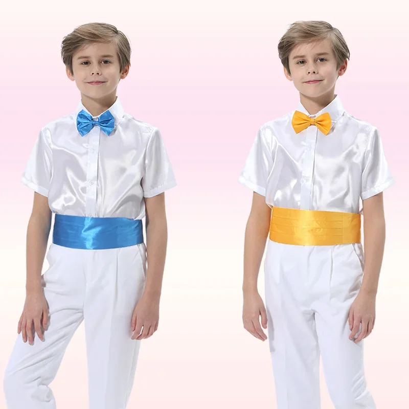 Jazz Dance Costumes Boys Stage Performance Dancewear Children Hip Hop Personality Clothing Kids Dancing Costume Outfits DNV11525