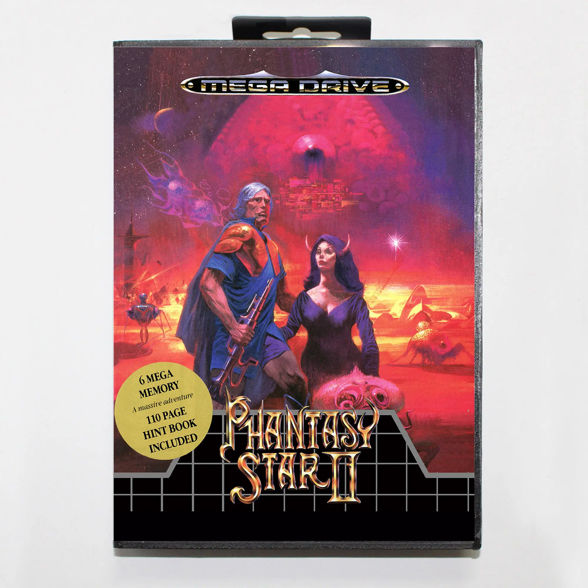 

Phantasy Star 2 MD Game Card with EUR Box for 16 Bit Sega Megadrive Genesis system