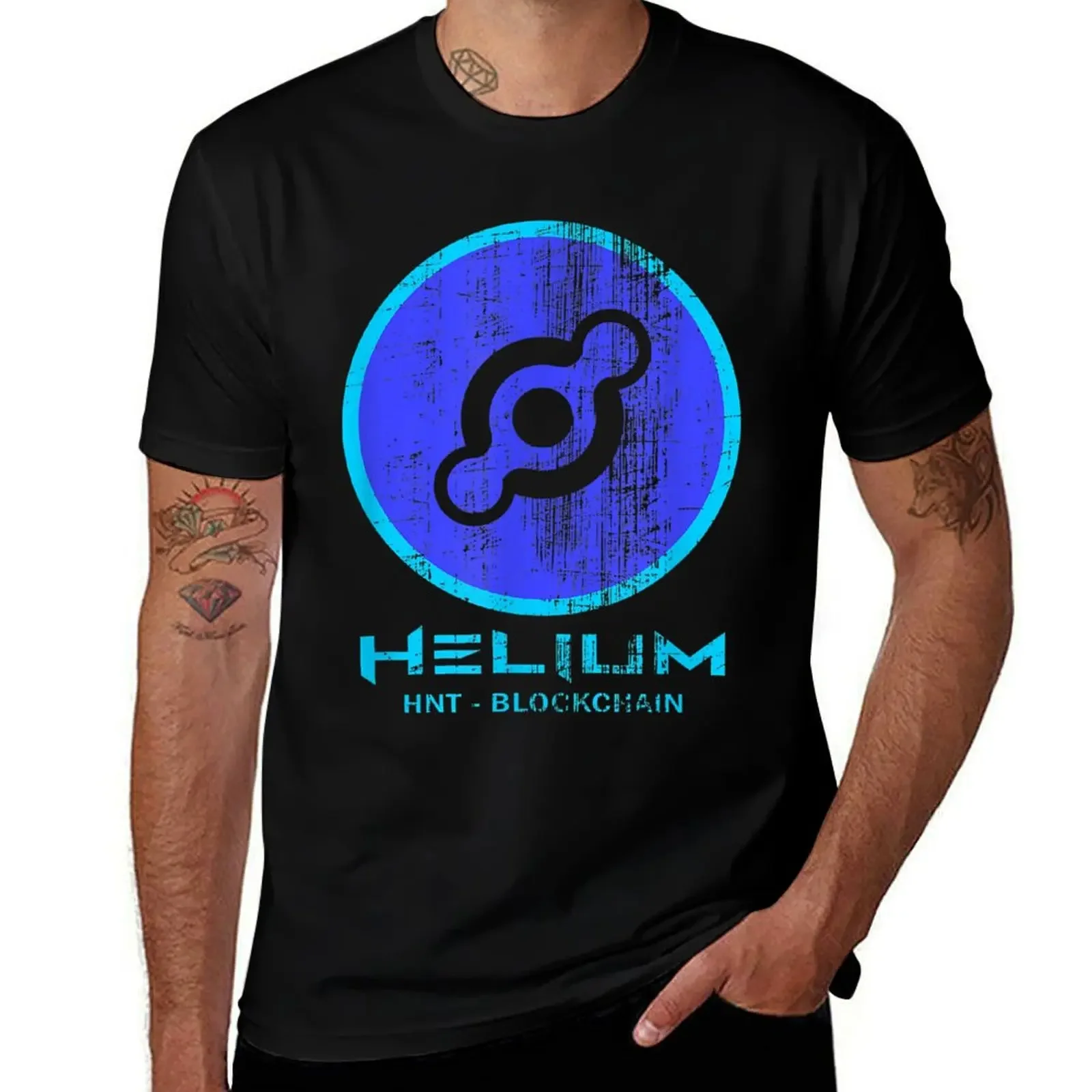 Helium Miner Crypto HNT Hotspot Coin Hodl Cryptocurrency T-Shirt anime graphic shirts anime shirt shirts graphic tee men