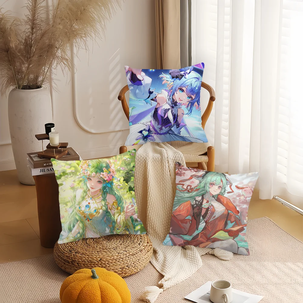 Game H-Honor of K-Kings Pillow Case Home Cushion Cover Suitable For Office Sofa Car Suitable For All Seasons