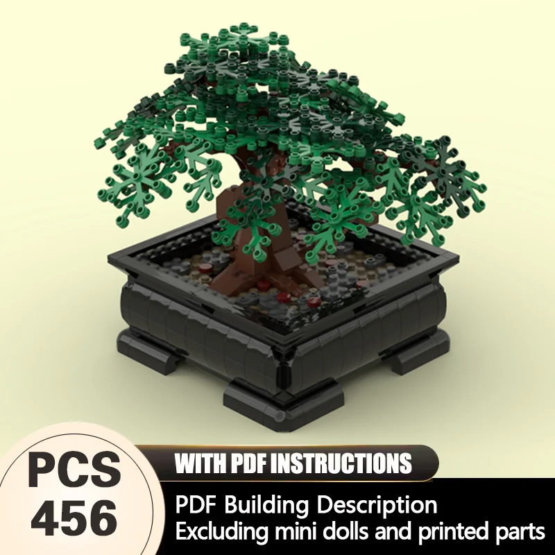 Creators Plant Series Model MOC Building Bricks Bonsai Tree Modular Technology Gifts Holiday Assemble Children Toys Suit