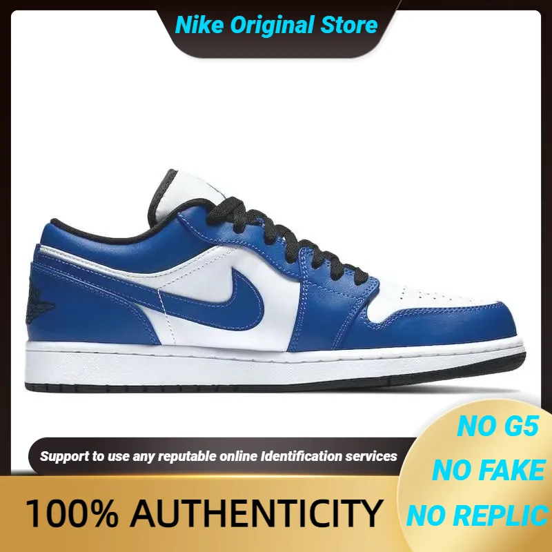 

Кроссовки Nike Jordan Air 1 Low "Game Royal" 553558 -124