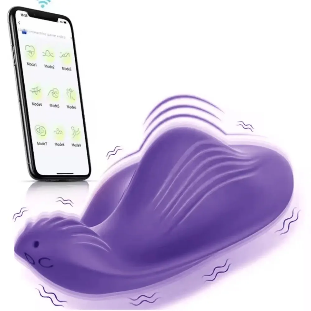 Mini Clitoris Vibrator Female Wearable Panties Vibrator Clit Stimulator APP Control Aldult Sex Toy for Women Couples Masturbator