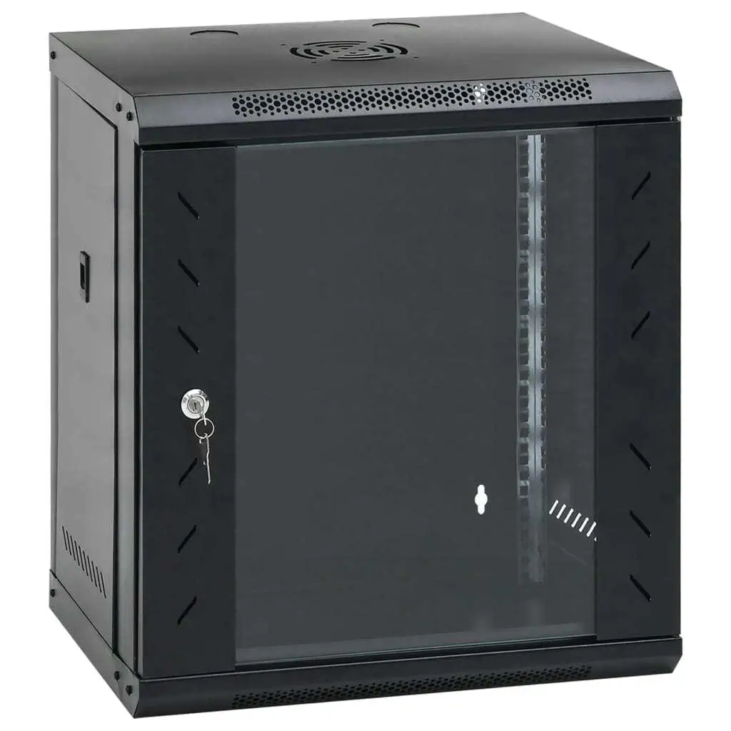 12U 19-Zoll-Wand-Netzwerkschrank IP20, 53 x 40 x 60 cm – langlebige und platzsparende