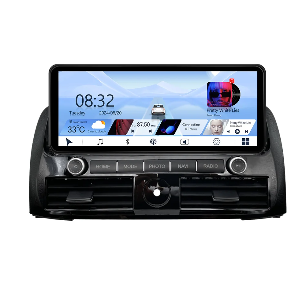 

12.3inch Android Auto Dashboard Radio Prado 2003-2009 Carplay With 1-Year Warranty & Camera