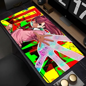 Maus -Pad -PC -Gaming -Zubehör Mousepad Anime Dandadan Ayase Momo Takakura Ken Seiko Schwarz und Weiß tragbarer Tischteppich 8 Hauptverkaufs -Momo -Teppiche - №2