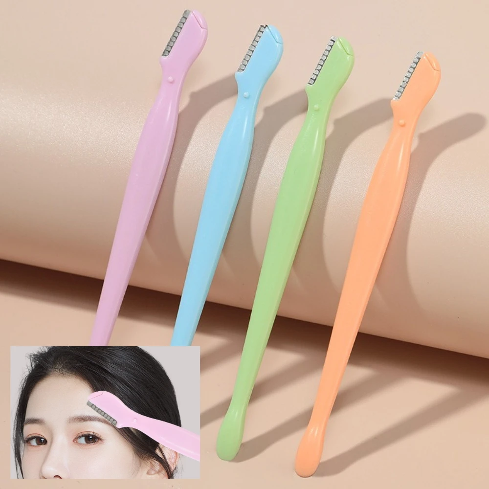

4Pcs Eyebrow Razors Set Professional Safety Eyebrow Razor Shavering Hair Removal Knife Beauty Tools Accessories Wholesale