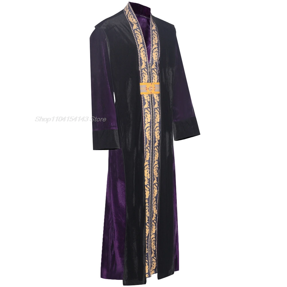 Disfraz de Cosplay de la película Albus COS Brian Dumbledore, trajes para hombre adulto, ropa de Cosplay de Albus Dumbledore, traje de fiesta de Halloween