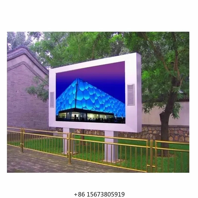 

High Brightness and Refresh Rate Waterproof Sunscreen Full Color P10 P8 P6 Advertising Outdoor Led Billboard