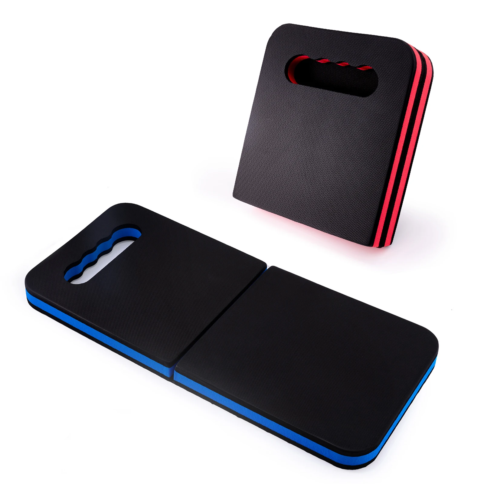 

FOSHIO 3-Layer Vinyl Wrapping Work Kneeling Mat Foldable Soft EVA Foam Knee Protect Pad Car Wash Cleaning Gardening Accessories