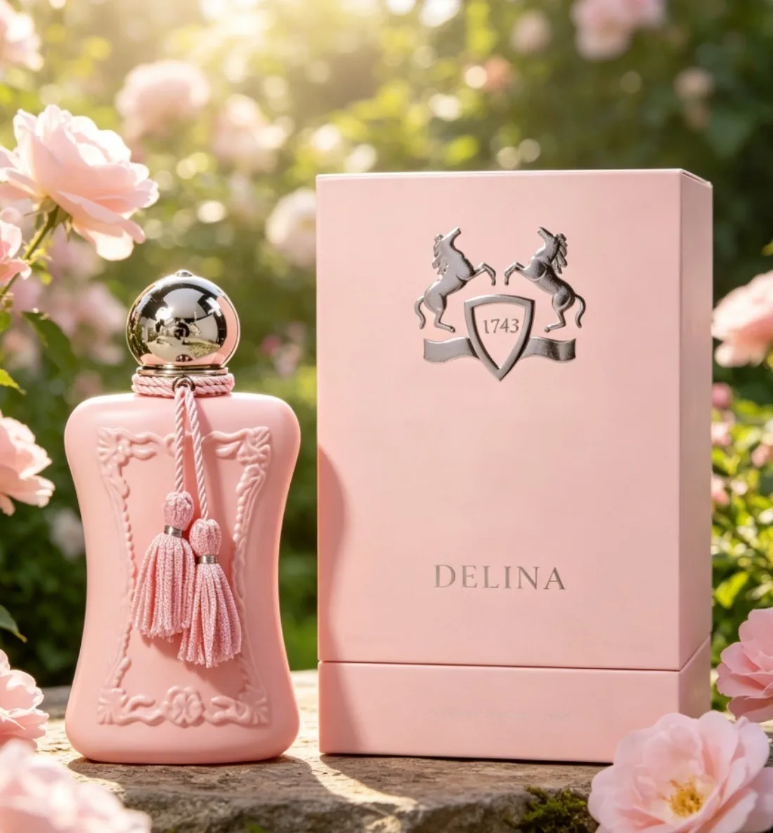 Parfums de Marly three neutral perfume spray, 75ml, with persistent floral and fruity fragrance, lasting fresh, charming, high-grade perfume, gift box, suitable for a variety of venues, perfect choice for gifts