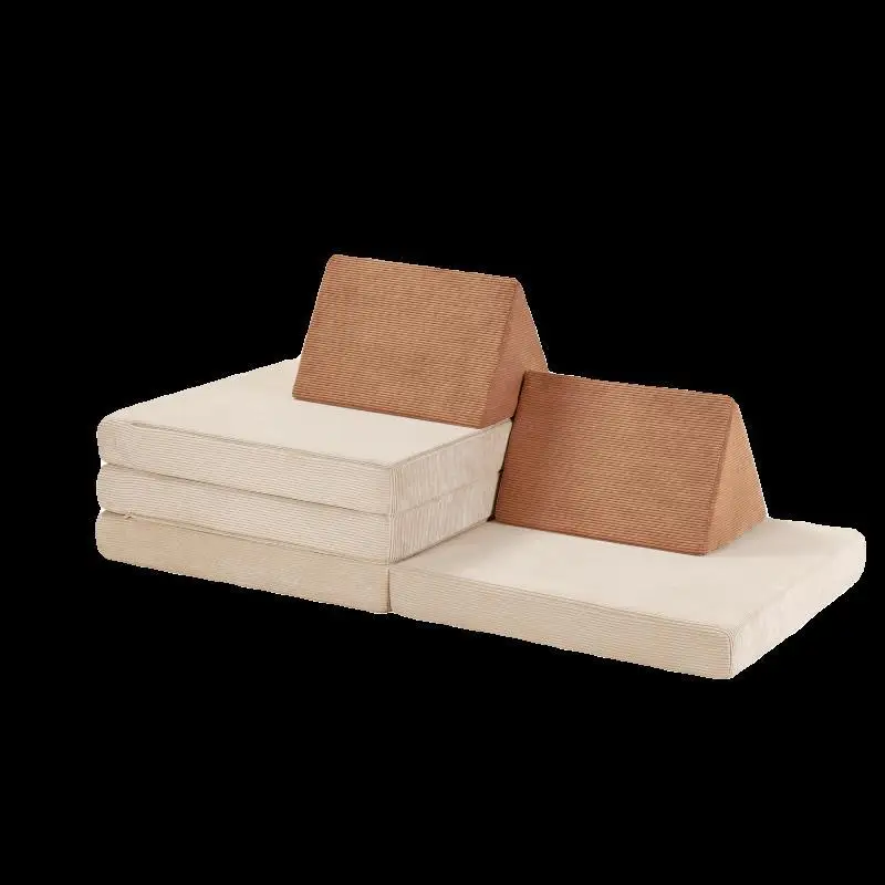 Building block small sofa crawling pad removable and washable free combination module sofa