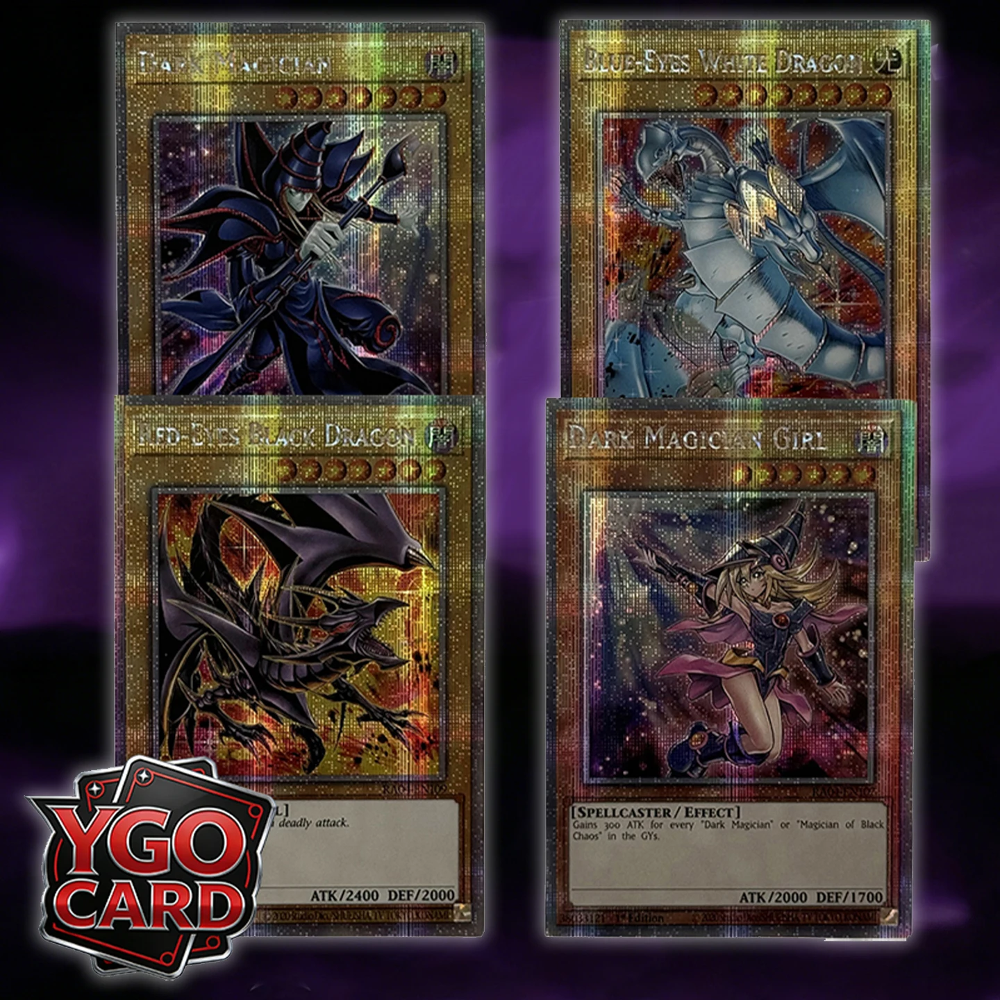Orica YUGIOH Proxy Card T3 Egyptian God  Blue Eyes Dragon Fiendsmith Maliss Nibiru RegenesisHarpie Lady Mai Seventh Tachyon