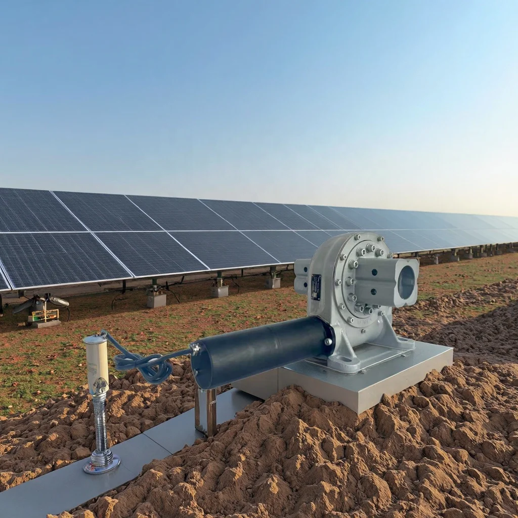 

Popular VH7 Vertical Slew Drive High Torque Electric 380V 415V Motor for Sun Tracker，Gear Ratio 60:1