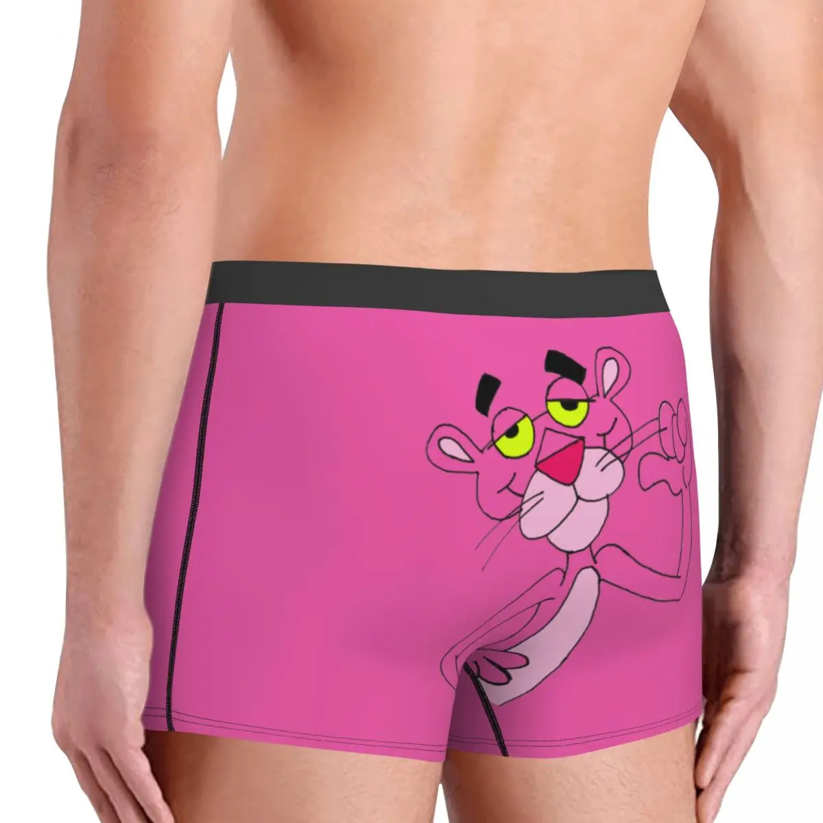 Custom Cool Panthers Cartoon Boxers Shorts Panties Men\'s Underpants Comfortable Briefs Underwear