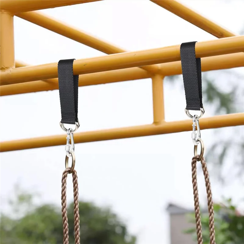 돼지 모양 그네 걸이 키트 해먹 트리 스트랩 어린이 및 아기용 그네 걸이 키트