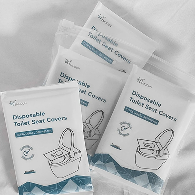 Disposable Toilet Seat Cover Portable Safety Travel Bathroom Toilet Paper Pad Bathroom Accessory