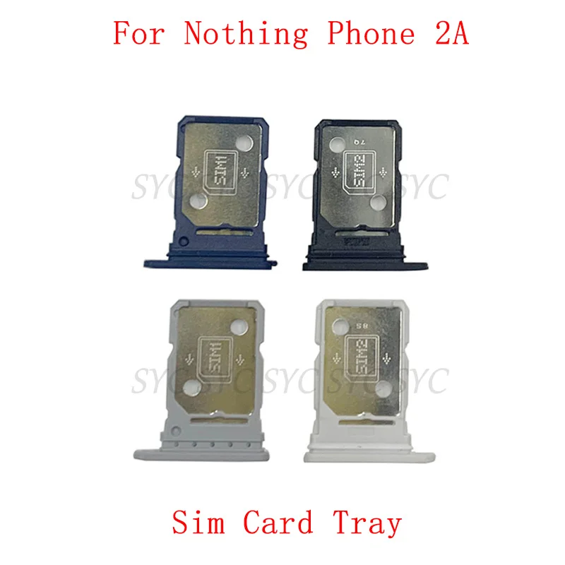 SIM Card Tray SIM Card Slot Holder For Nothing Phone 2A Memory MicroSD Card Repair Parts