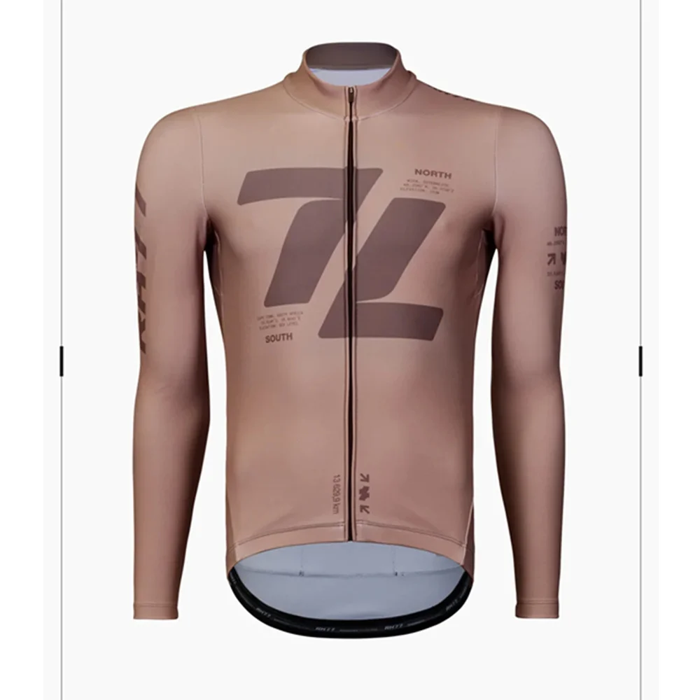 

Seventy Seven LS RH77 Cycling Winter Jackets Men's Long Sleeve Thermal Fleece Bicycle Jerseys Ciclismo Maillot Jaqueta Masculina