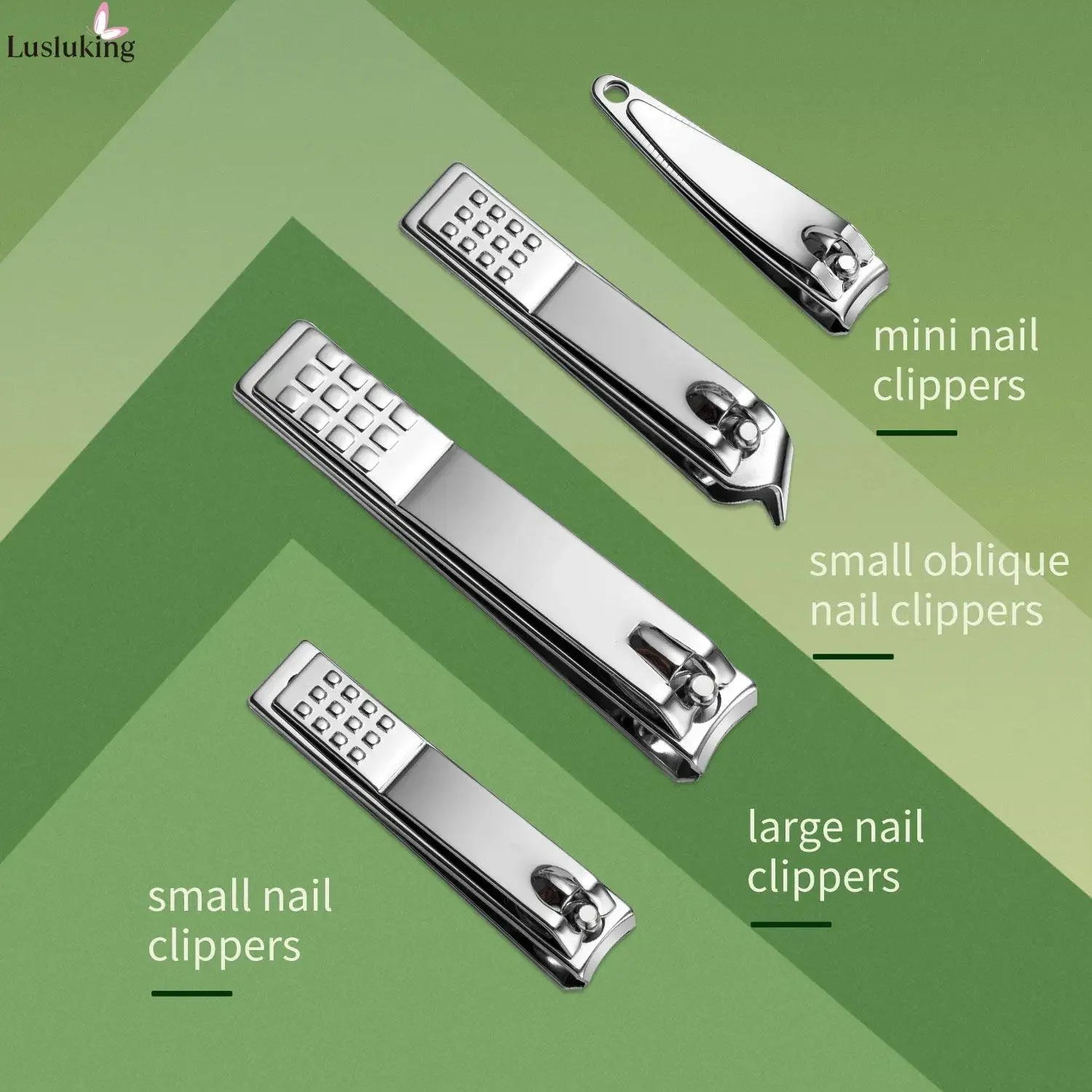 Juego de manicura de 9/16/19 Uds., cortaúñas de acero inoxidable negro, pinza para cutículas, pedicura, herramienta de cuidado profesional, Kit de limpieza y aseo