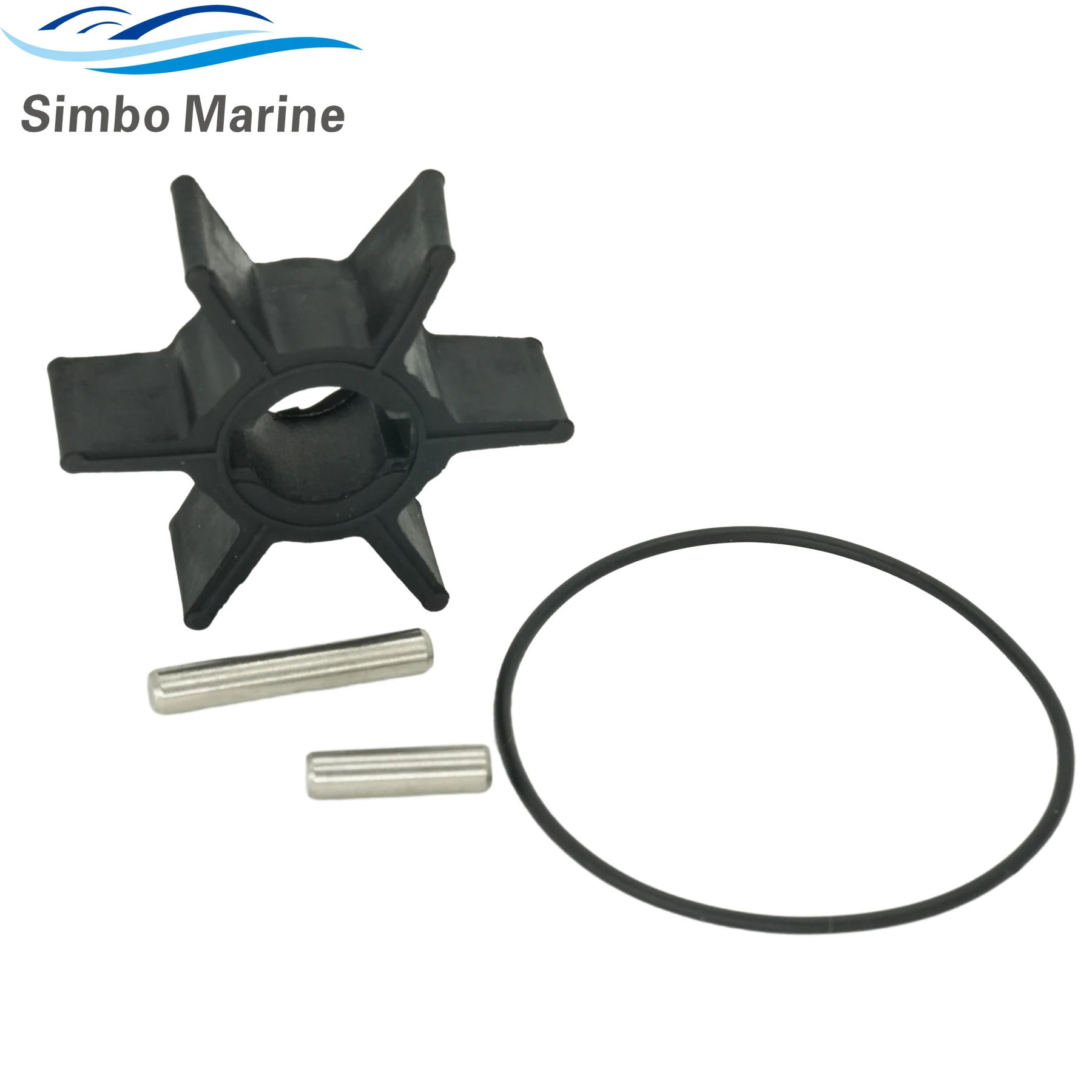 

Water Pump Impeller Service Kit Compatible with Mercury 2 2.2 2.5 3 3.3 HP 2-Stroke Outboard Engines 47-95289 Sierra 18-45312