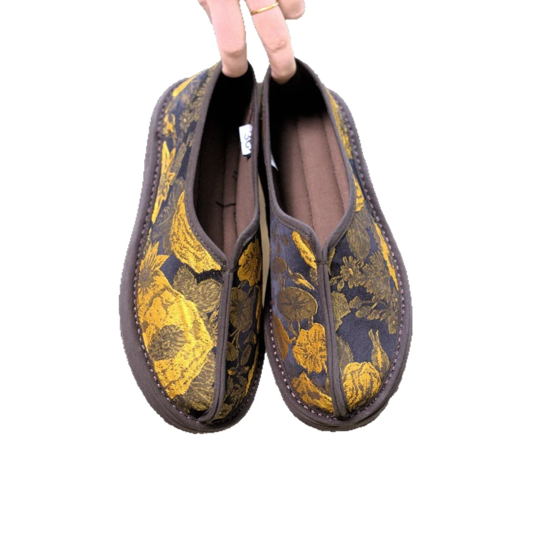 Xiangyun yarn mulberry silk summer women's shoes lasagna handmade cloth shoes traditional cloth shoes ethnic style cloth