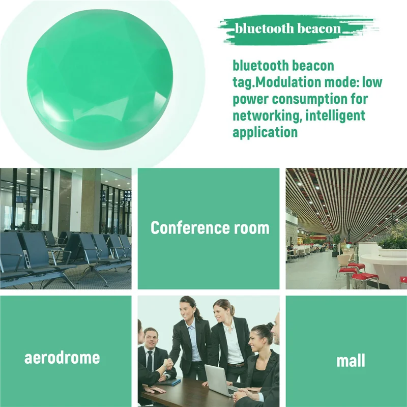 AEE7-NRF51822 Balise Bluetooth Tag Eddystone Ibalise Ble Balise de localisation de proximité