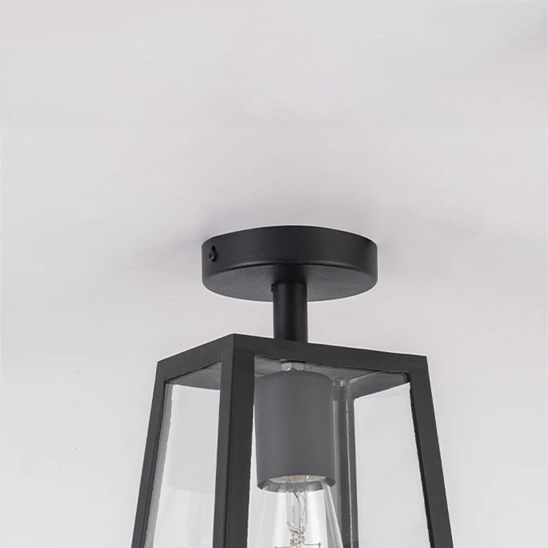 Retro Outdoor Waterproof And Moisture-proof Porch European-style American Bathroom Bathroom Balcony Aisle Ceiling Lamp