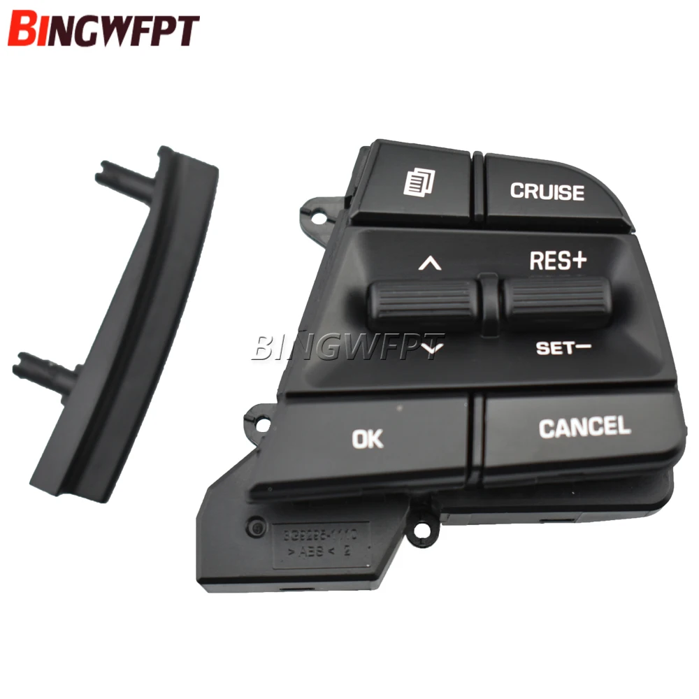Car Cruise Control Steering Wheel Buttons Right Side Switch For Hyundai Solaris 1.6L 2017 2018
