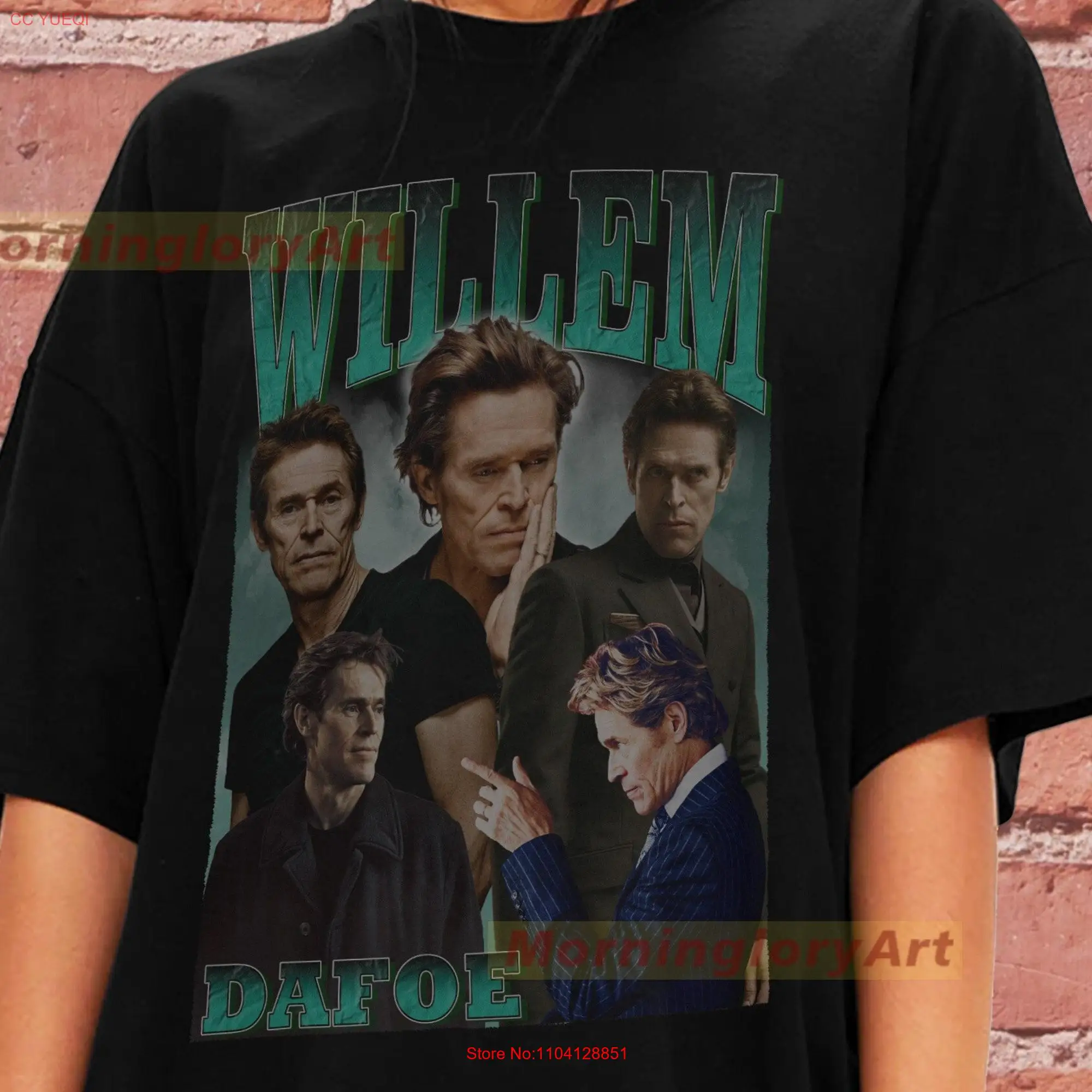 Willem Dafoe T Shirt SweaT Sweater Cotton Clothing long or short sleeves