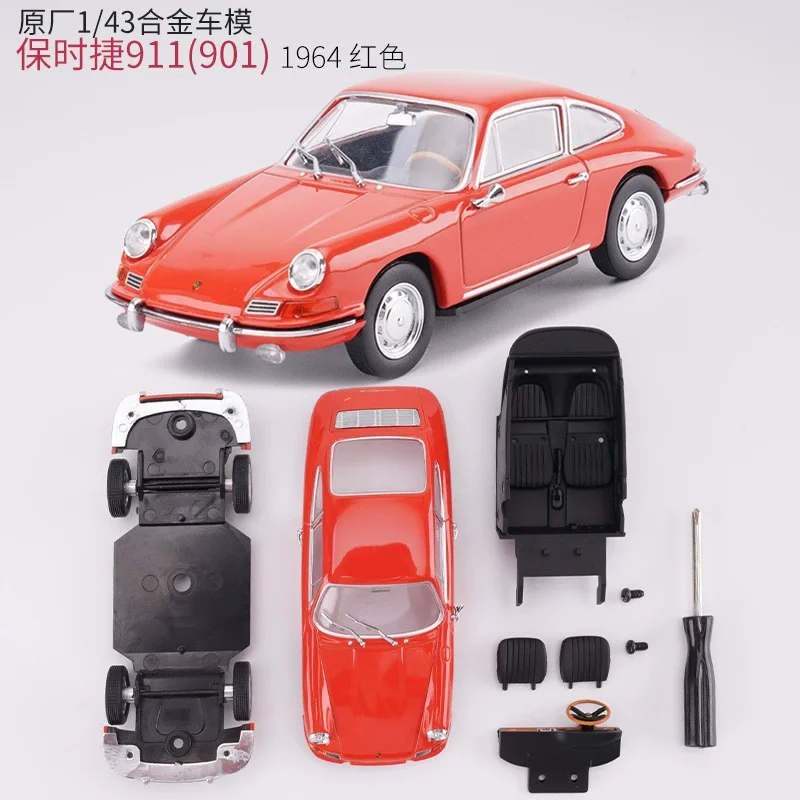 Original Fabrik-Druckgussautomodell im Maßstab 1:43 – Simulations-Montageversion von 718 917 365, Miniatur-Spielzeug nach Maß für Sammler