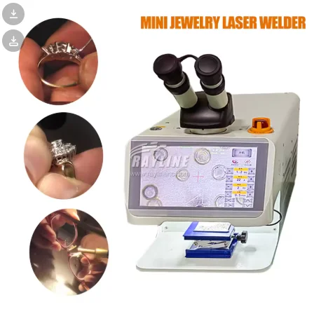 Soldadora Láser Profesional para Joyería BK-JW80E Pro de 80W, Máquina de Soldadura por Puntos Láser YAG para Moldes de Oro, con Precio Bajo